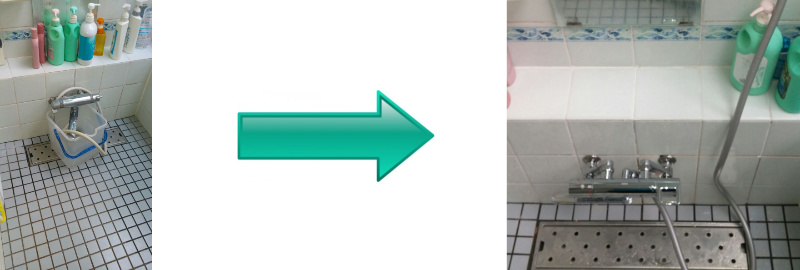 弥富市 シャワー交換 画像