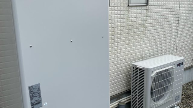 羽島市　エコキュート交換工事　画像