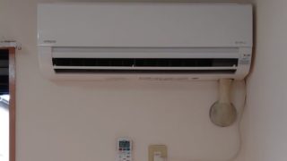 名古屋市　エアコン交換工事　画像