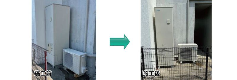 エコキュート交換工事 名古屋市天白区 画像