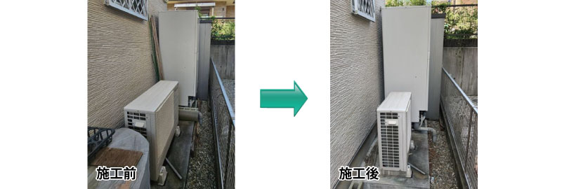 エコキュート交換工事 犬山市 画像