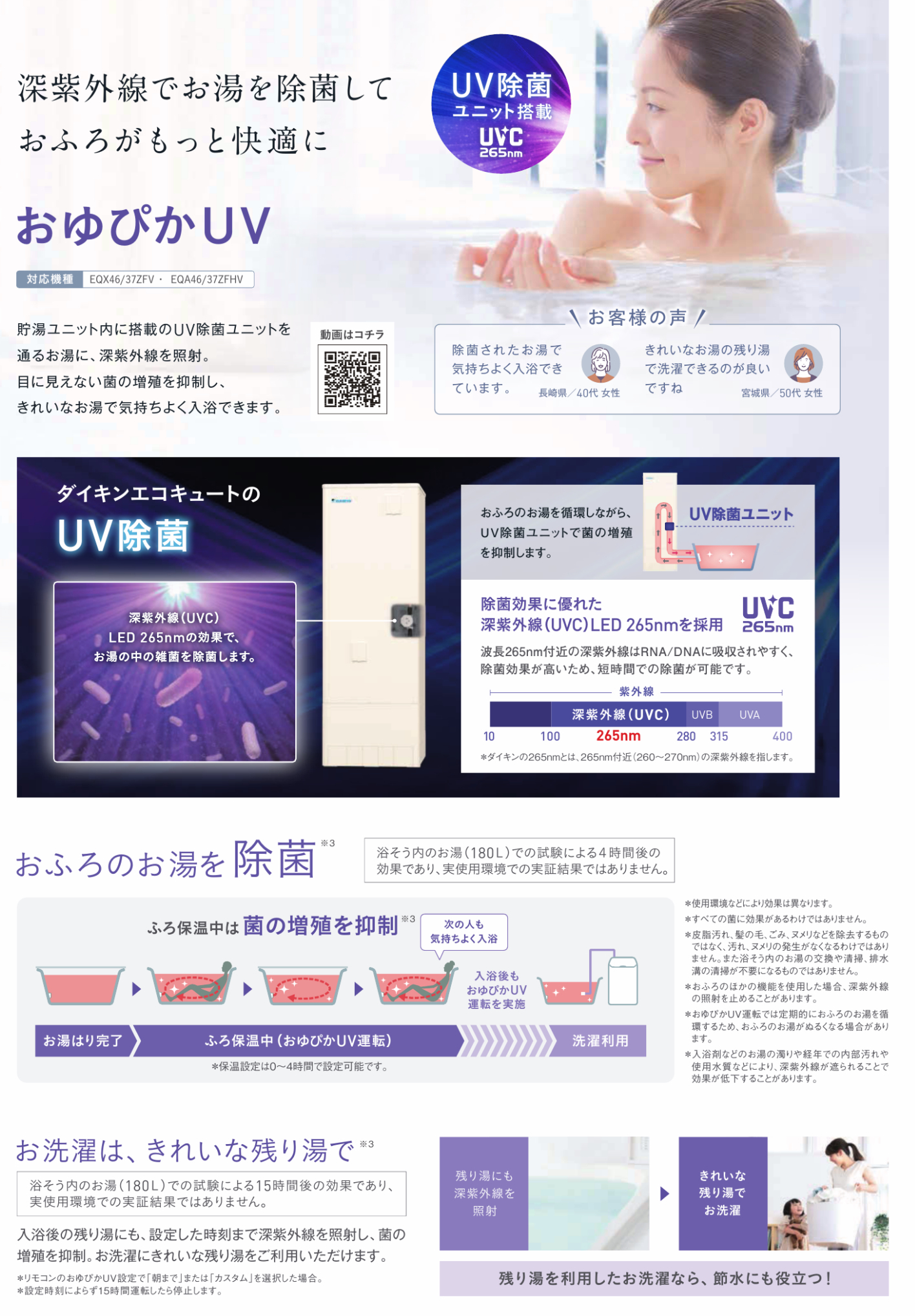 ダイキンエコキュート Xシリーズ おゆぴかUV